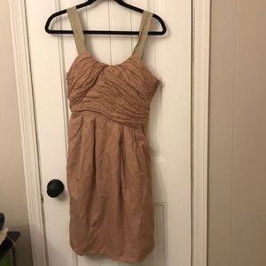 Pink Jcrew dress size 2 with pockets